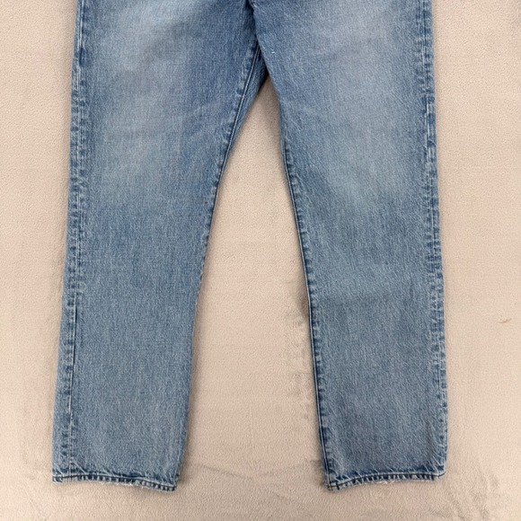 Madewell 90s Straight Jeans Light Wash High Rise Denim Pants Women's Size 29 - Picture 9 of 16